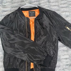 Black Bomber jacket Womens Small